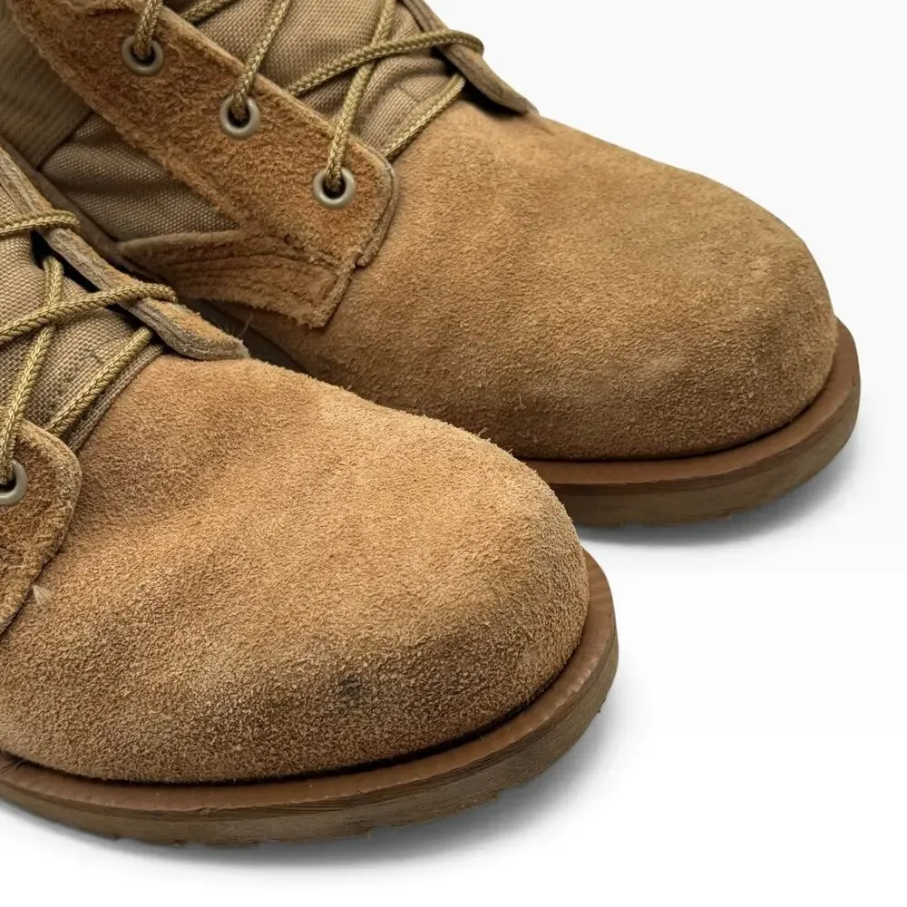 Belleville Mens 6R Steel Toe Hot Weather Desert Combat Boots Tan Made USA